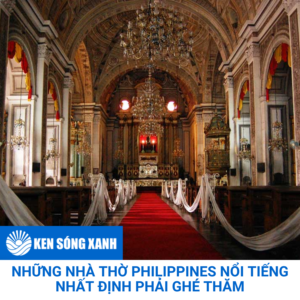 NHỮNG NHÀ THỜ PHILIPPINES NỔI TIẾNG NHẤT ĐỊNH PHẢI GHÉ THĂM